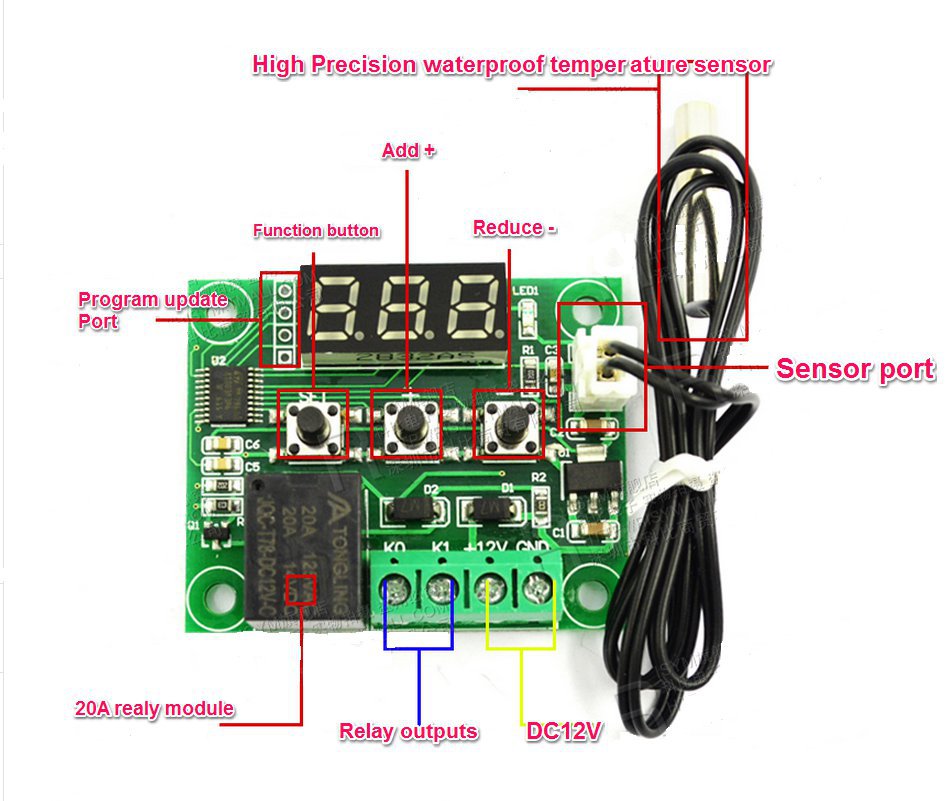Thermostat for incubator deals